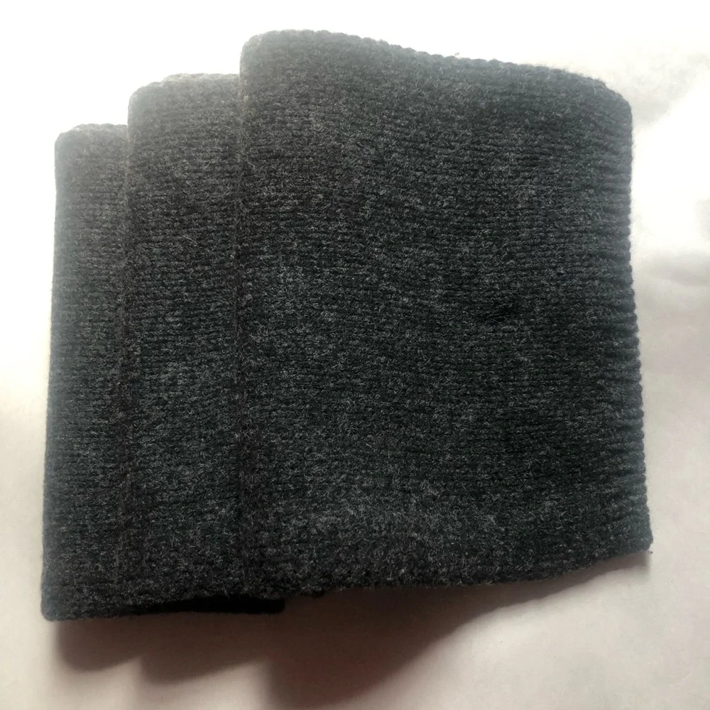❤️NWOT POLO Ralph Lauren 100% Lambswool Scarf Charcoal 59”x10”